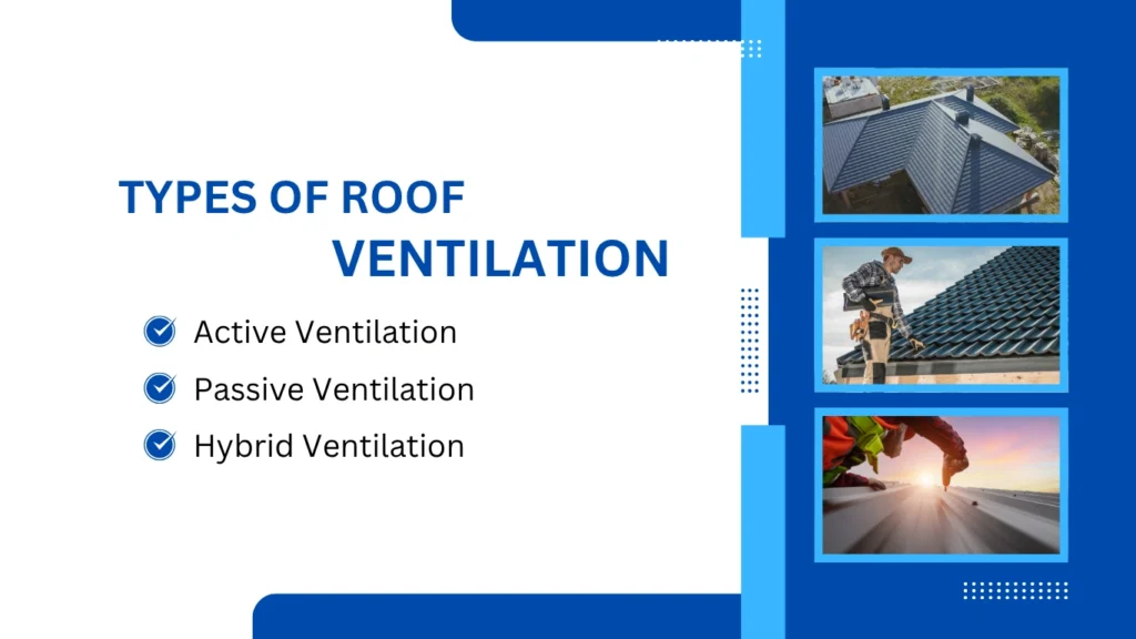 Types of roof ventilation